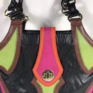 Multi Colored Handbag with Great Styling